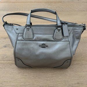 Never Used Coach Leather Mickie Satchel
